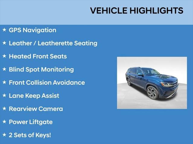 2021 Volkswagen Atlas 3.6L V6 SEL Premium