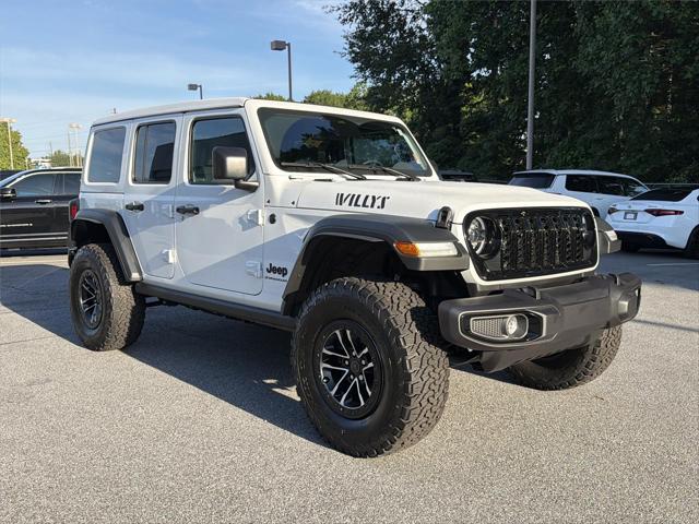 2026 Jeep Wrangler WRANGLER 4-DOOR WILLYS 2026 Jeep Wrangler WRANGLER 4-DOOR WILLYS