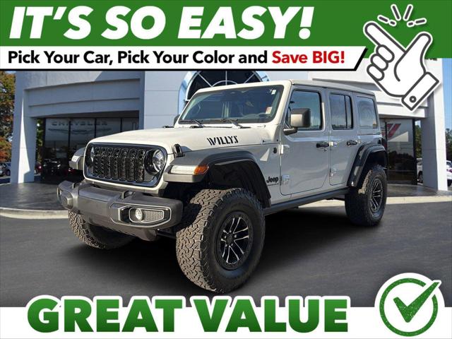 2026 Jeep Wrangler WRANGLER 4-DOOR WILLYS 2026 Jeep Wrangler WRANGLER 4-DOOR WILLYS