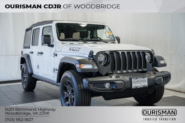 2022 Jeep Wrangler Unlimited Willys 4x4 2022 Jeep Wrangler Unlimited Willys 4x4