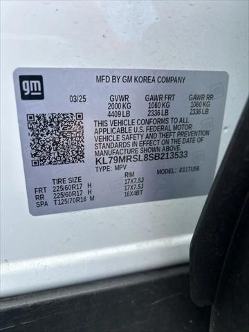 2025 Chevrolet TrailBlazer AWD LT