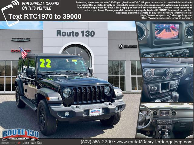 2022 Jeep Wrangler Unlimited Sport 4x4 2022 Jeep Wrangler Unlimited Sport 4x4