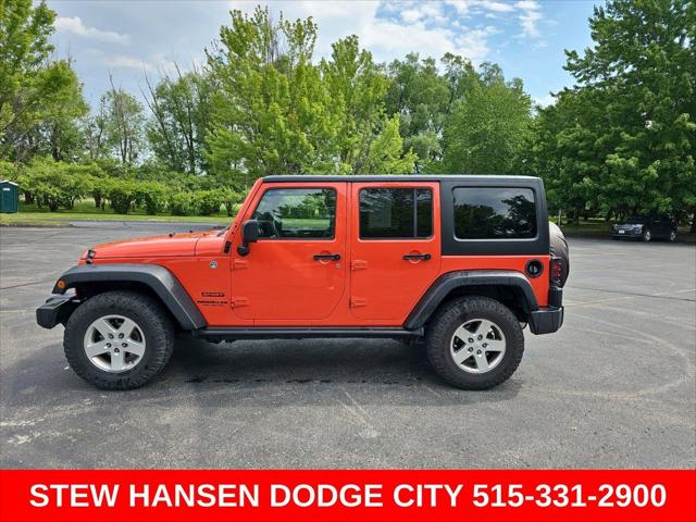2015 Jeep Wrangler Unlimited Sport for sale in Urbandale, IA