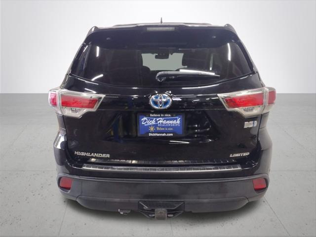 2016 Toyota Highlander Hybrid Limited Platinum V6