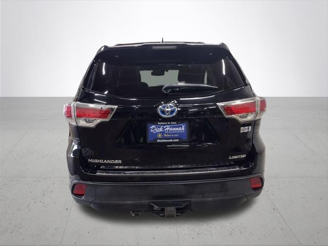2016 Toyota Highlander Hybrid Limited Platinum V6