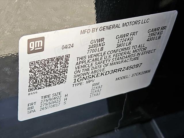 2024 Chevrolet Suburban 4WD RST