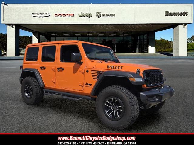 2025 Jeep Wrangler 4-Door Willys 4x4 for sale in Kingsland, GA