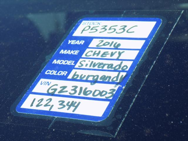2016 Chevrolet Silverado 1500 1LT