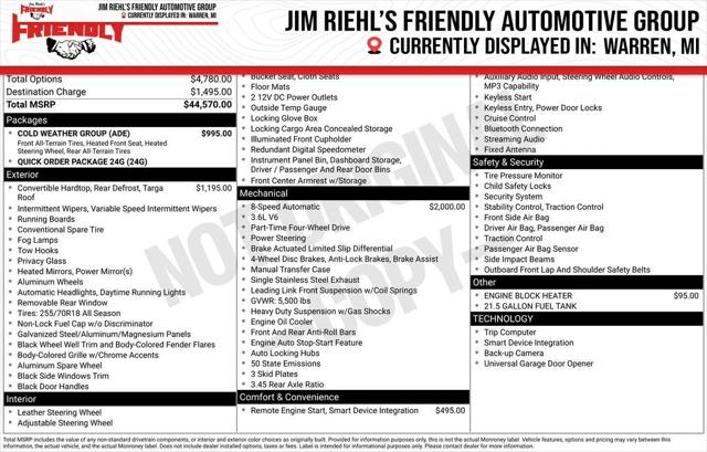 2018 Jeep Wrangler Unlimited Sahara 4x4 for sale in Warren, MI
