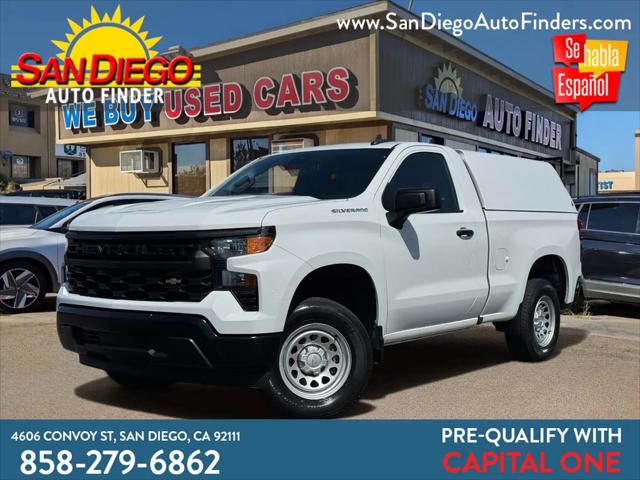 2023 Chevrolet Silverado 1500 2WD Regular Cab Standard Bed WT for sale in San Diego, CA