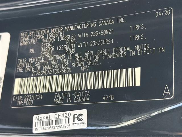 2026 Lexus RX 500h F SPORT Performance