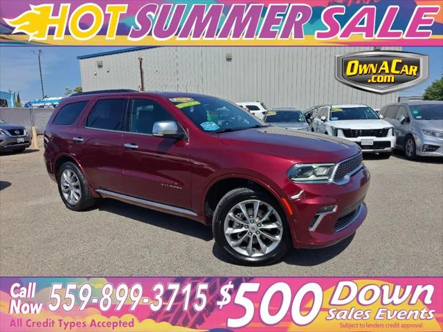 2022 Dodge Durango Citadel AWD for sale in Fresno, CA
