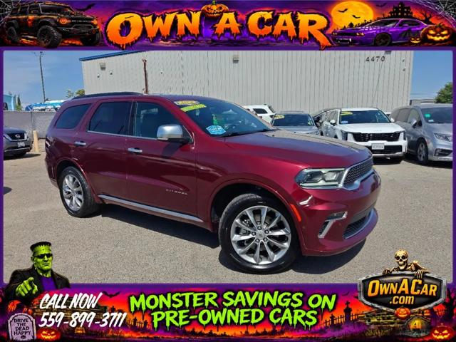 2022 Dodge Durango Citadel AWD for sale in Fresno, CA