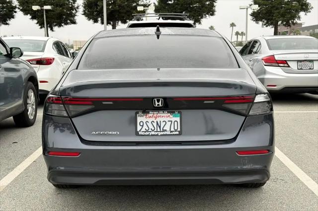 2025 Honda Accord Sedan LX