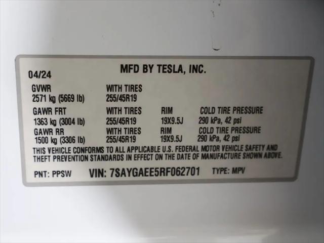 2024 Tesla Model Y Long Range Dual Motor All-Wheel Drive