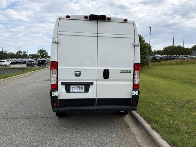 2024 Ram ProMaster 2500 Cargo Van Tradesman High Roof 159" WB w/Pass Seat
