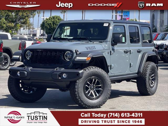 2026 Jeep Wrangler 4-Door Willys 4x4 for sale in Tustin, CA