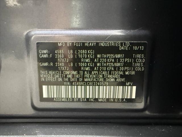 2014 Subaru Outback 2.5i Limited