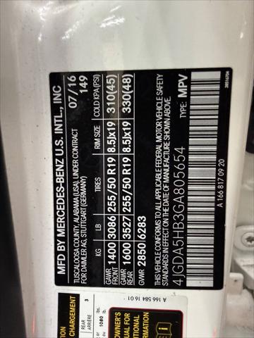 2016 Mercedes-Benz GLE GLE 350 4MATIC