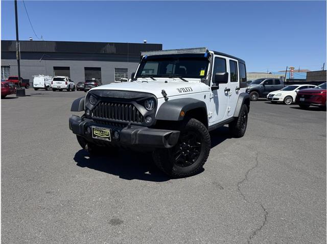 2017 Jeep Wrangler Unlimited Willy Wheeler 4x4 for sale in Yakima, WA