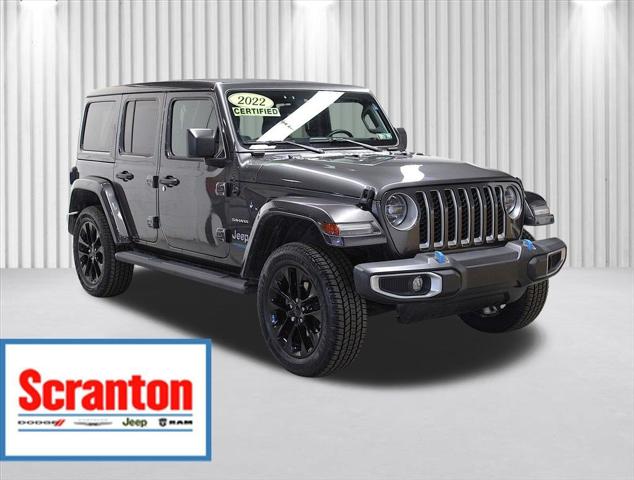2022 Jeep Wrangler 4xe Unlimited Sahara 4x4 2022 Jeep Wrangler 4xe Unlimited Sahara 4x4
