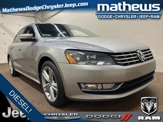 2014 Volkswagen Passat 2.0L TDI SEL Premium for sale near Marion, OH