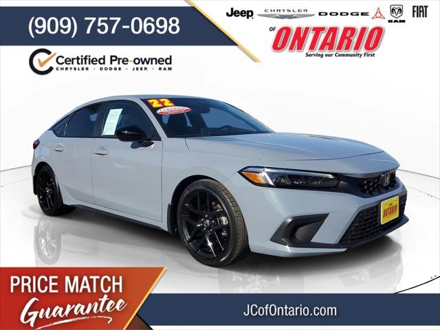 2022 Honda Civic Sport for sale in Ontario, CA