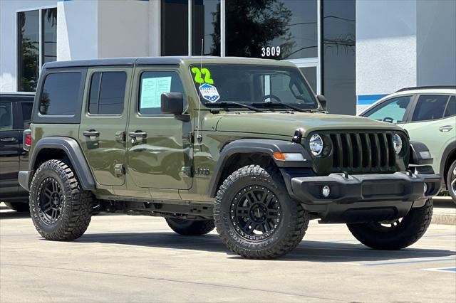 2022 Jeep Wrangler Unlimited Sport S 4x4