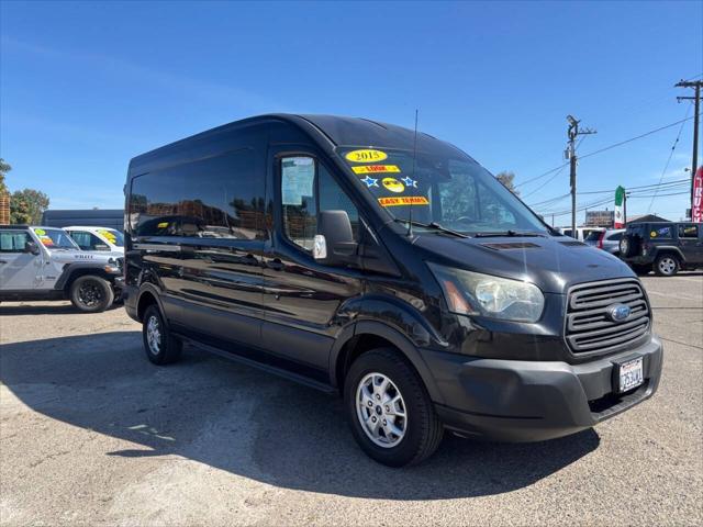 2015 Ford Transit 250 3dr LWB Medium Roof Cargo Van w/Sliding Passenger Side Door