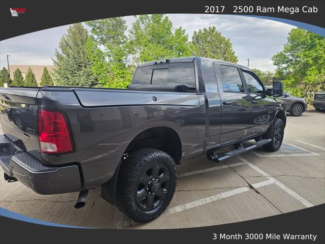 2017 Ram 2500 Big Horn Mega Cab 4x4 6'4" Box