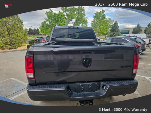 2017 Ram 2500 Big Horn Mega Cab 4x4 6'4" Box