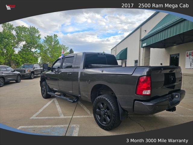 2017 Ram 2500 Big Horn Mega Cab 4x4 6'4" Box