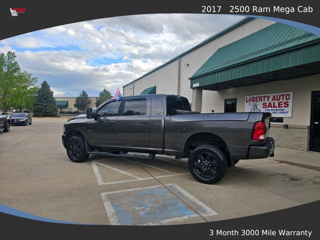 2017 Ram 2500 Big Horn Mega Cab 4x4 6'4" Box