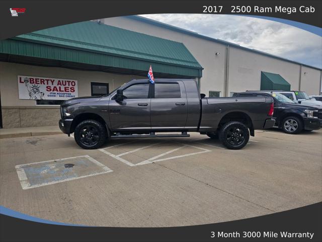 2017 Ram 2500 Big Horn Mega Cab 4x4 6'4" Box