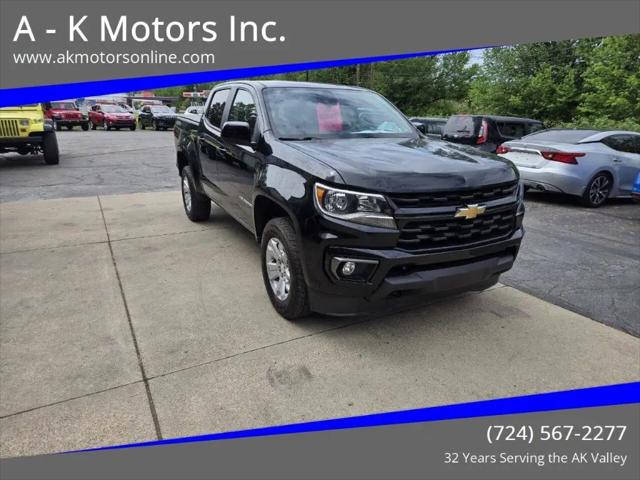 2021 Chevrolet Colorado 4WD Crew Cab Short Box LT for sale in Vandergrift, PA