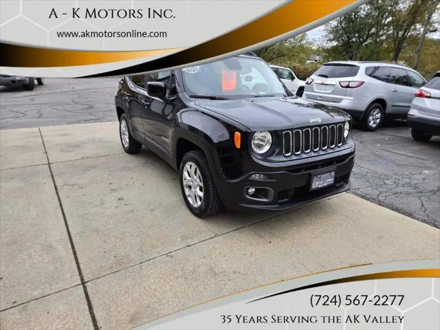2017 Jeep Renegade Latitude 4x4 for sale in Vandergrift, PA