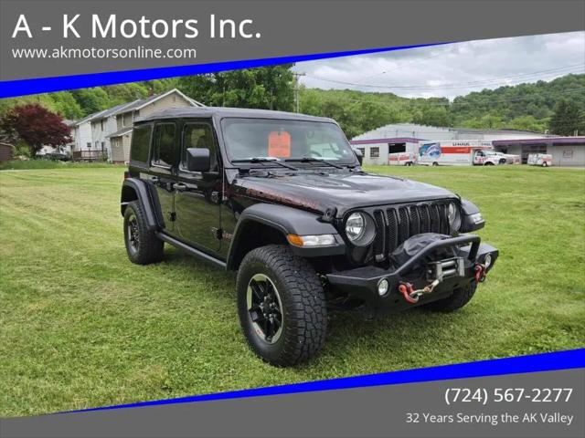 2018 Jeep Wrangler Unlimited Rubicon 4x4 for sale in Vandergrift, PA