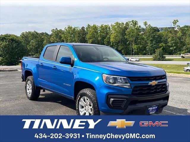 2021 Chevrolet Colorado 4WD Crew Cab Short Box LT for sale in Lynchburg, VA