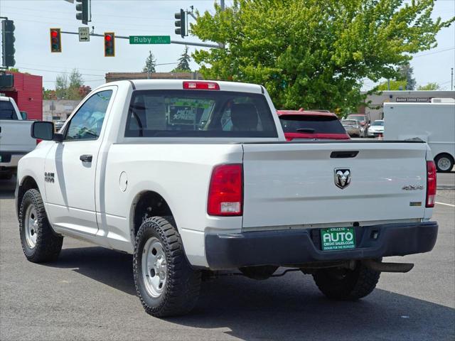 2017 Ram 1500 Tradesman Regular Cab 4x4 6'4" Box