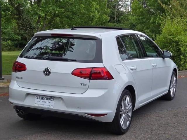 2015 Volkswagen Golf TDI SE 4-Door for sale in Milwaukie, OR