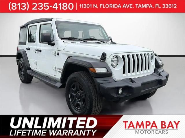 2019 Jeep Wrangler Unlimited Sport 4x4 for sale in Tampa, FL