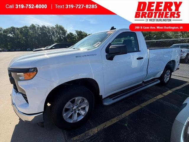 2025 Chevrolet Silverado 1500 2WD Regular Cab Long Bed WT for sale in West Burlington, IA
