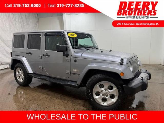2015 Jeep Wrangler Unlimited Sahara for sale in West Burlington, IA