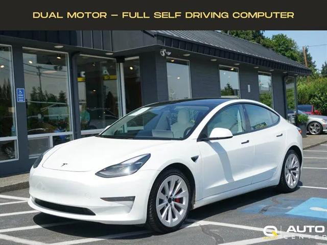 2021 Tesla Model 3 Performance Dual Motor All-Wheel Drive for sale in Lynnwood, WA