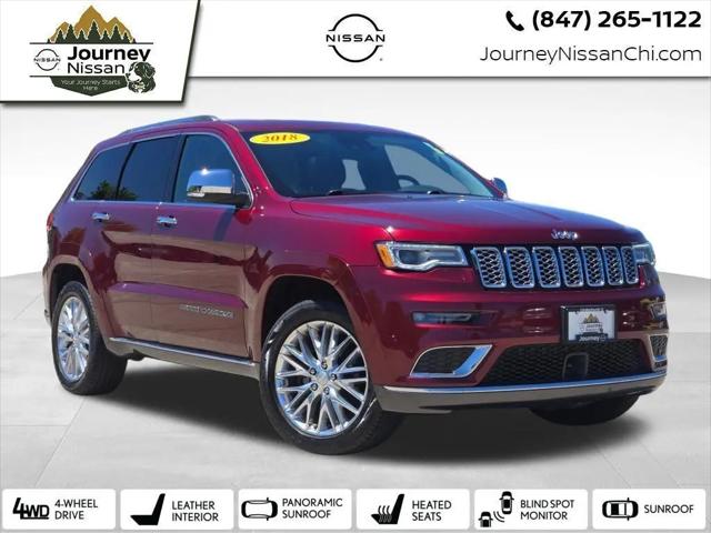 2018 Jeep Grand Cherokee Summit 4x4 for sale in Lake Villa, IL