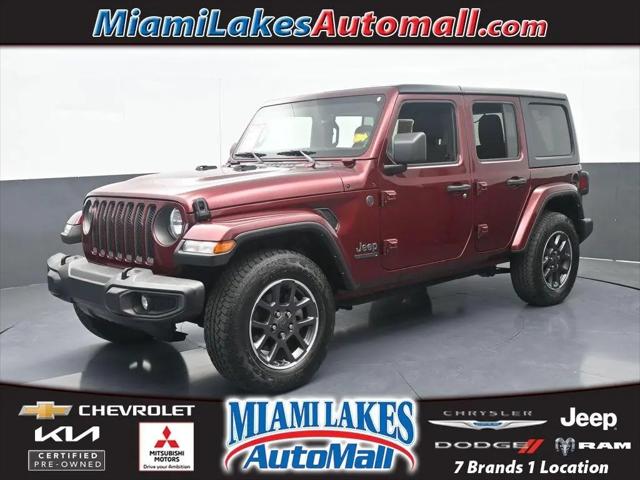 2021 Jeep Wrangler 80th Anniversary 4x4 for sale in Miami Lakes, FL