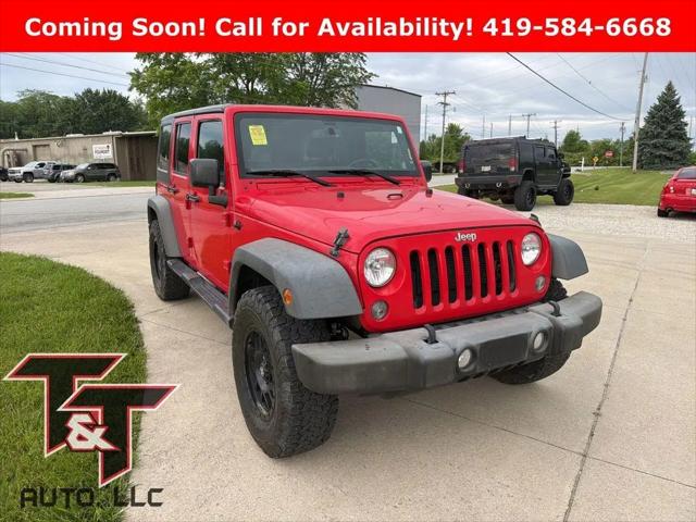 2015 Jeep Wrangler Unlimited Sport for sale in Saint Marys, OH
