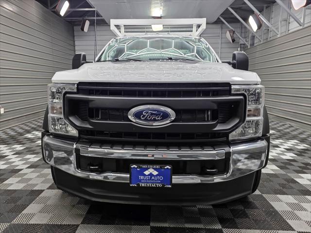 2021 Ford F-550 XL 169''WB DRW Regular Cab Service Body w/Contractor Rack
