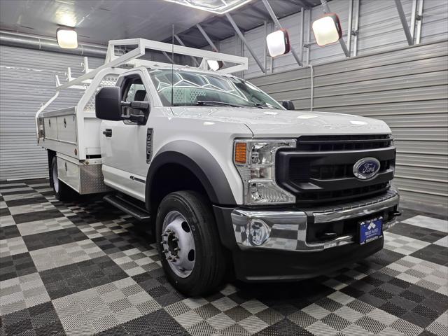 2021 Ford F-550 XL 169''WB DRW Regular Cab Service Body w/Contractor Rack