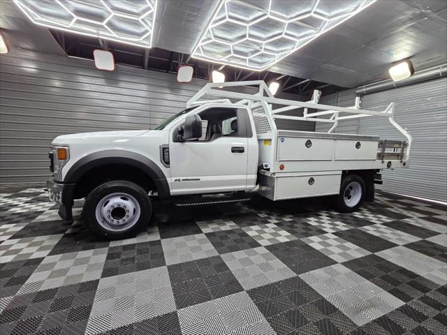 2021 Ford F-550 XL 169''WB DRW Regular Cab Service Body w/Contractor Rack